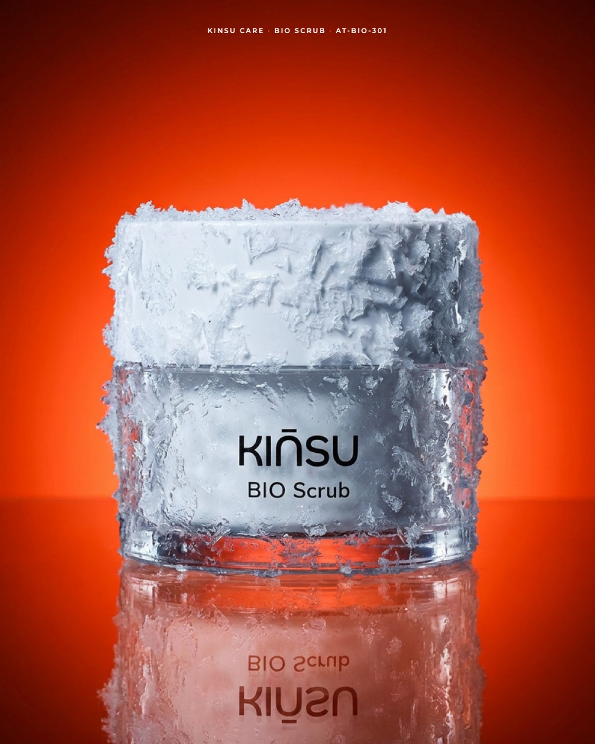 KINSU Bio-Peeling — gefroren auf Orange